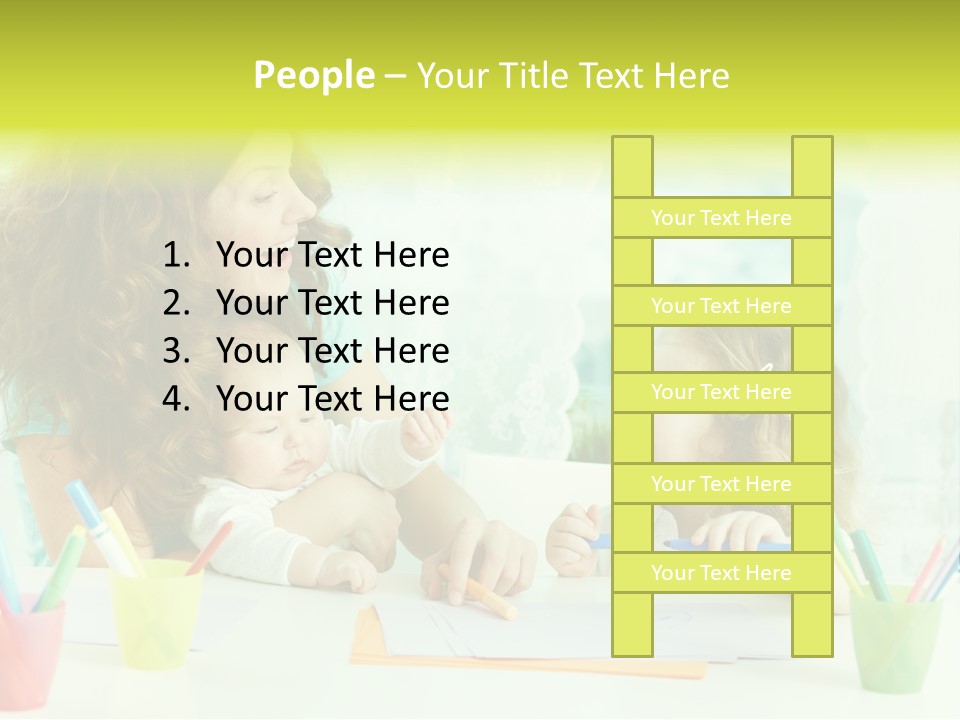 Electricity Home White PowerPoint Template