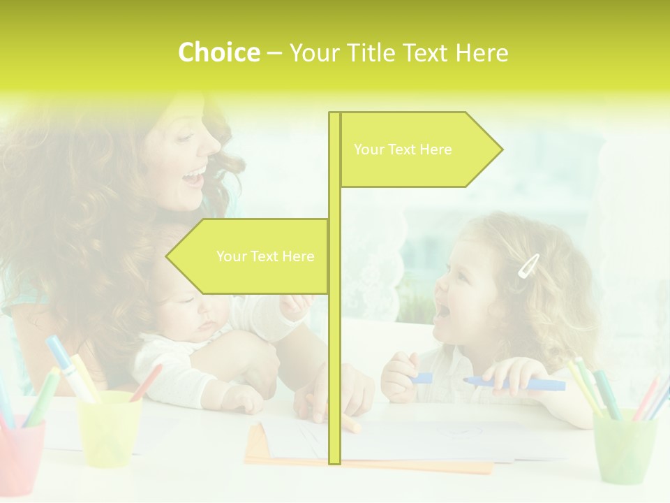 Electricity Home White PowerPoint Template