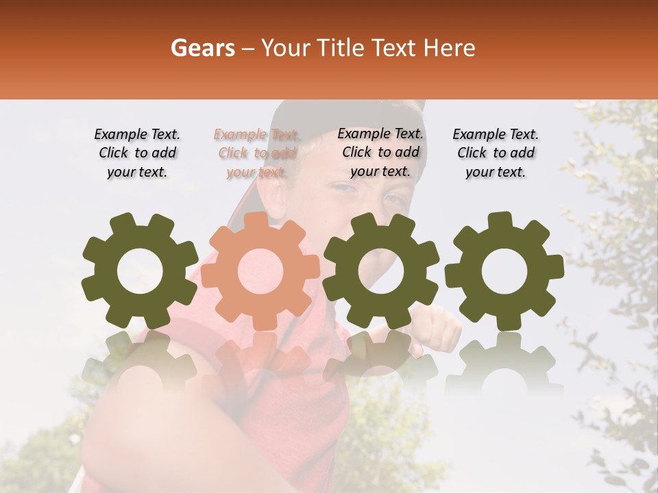 Heat Part Unit PowerPoint Template