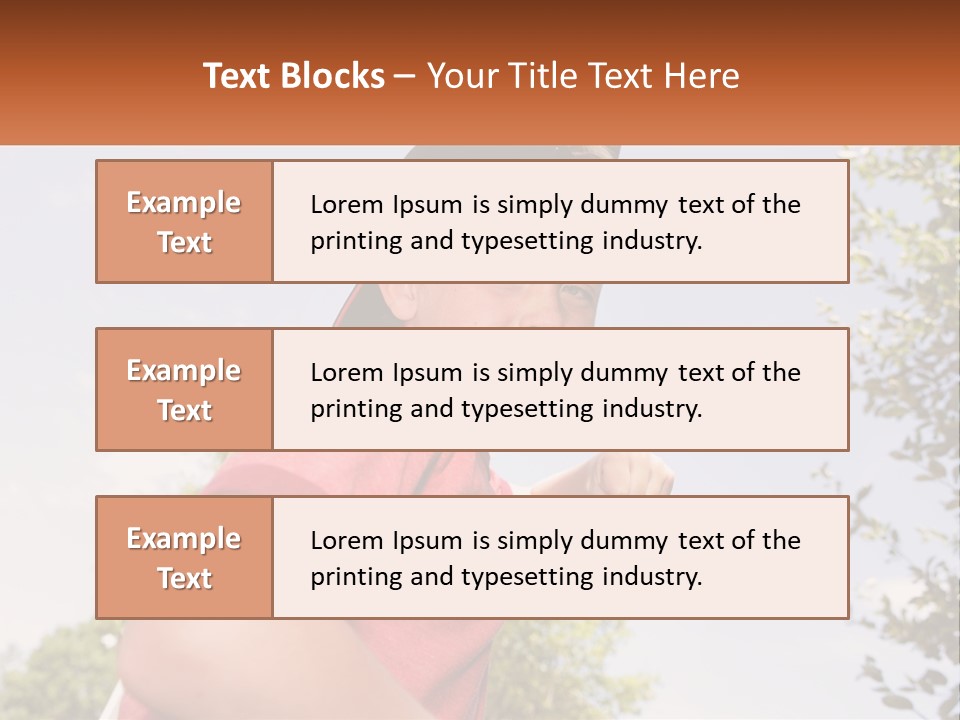Heat Part Unit PowerPoint Template