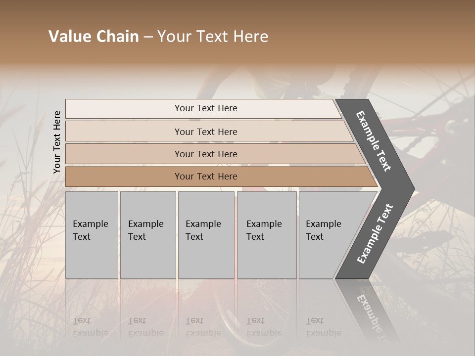 White Conditioner Temperature PowerPoint Template