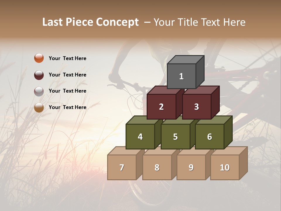 White Conditioner Temperature PowerPoint Template