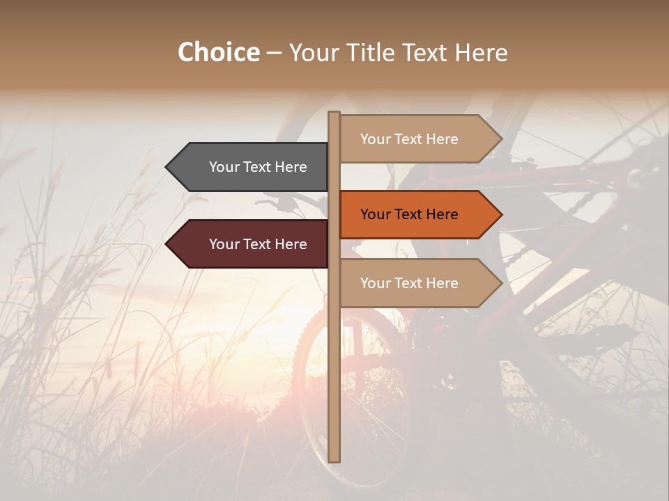 White Conditioner Temperature PowerPoint Template