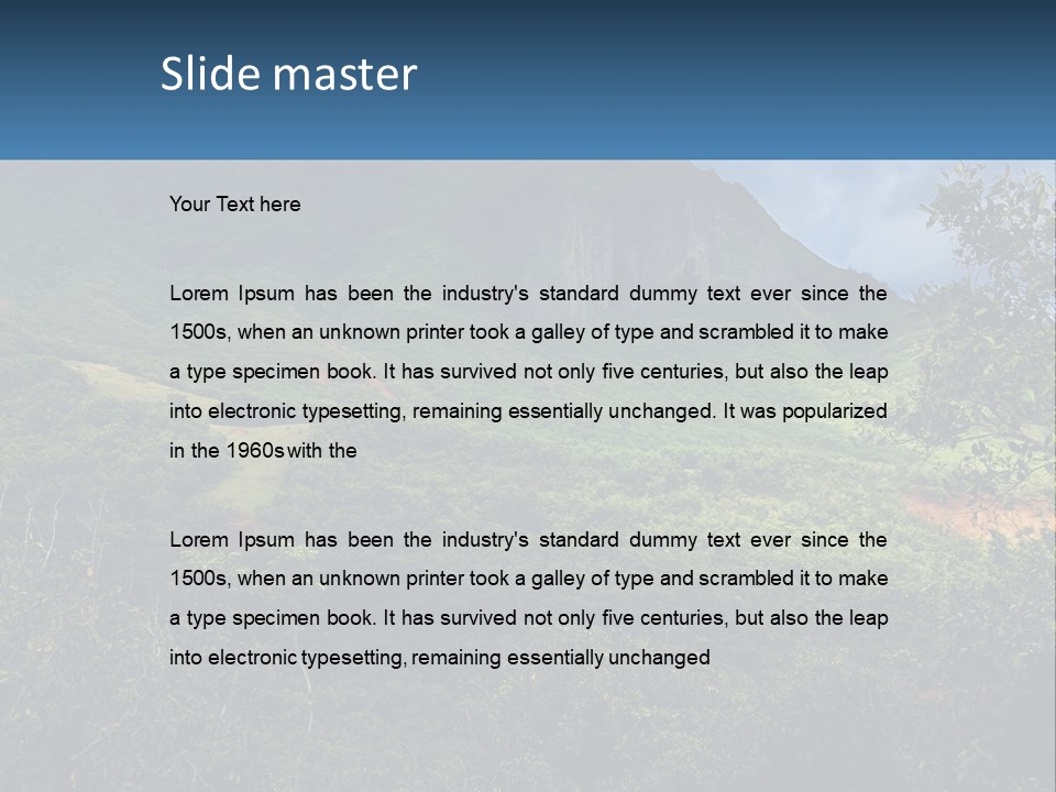 System Remote Condition PowerPoint Template