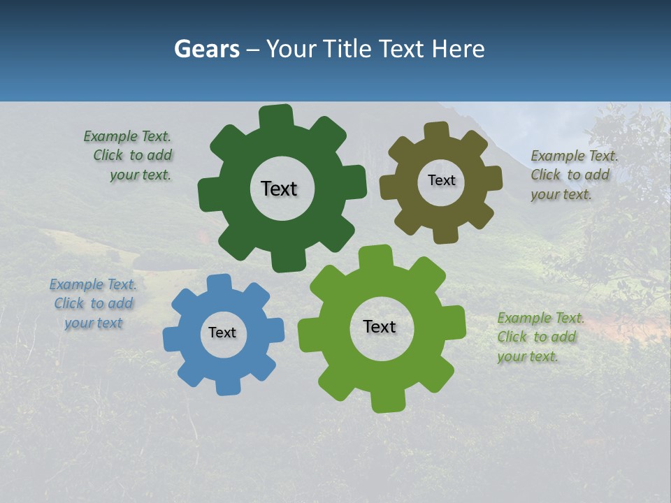 System Remote Condition PowerPoint Template