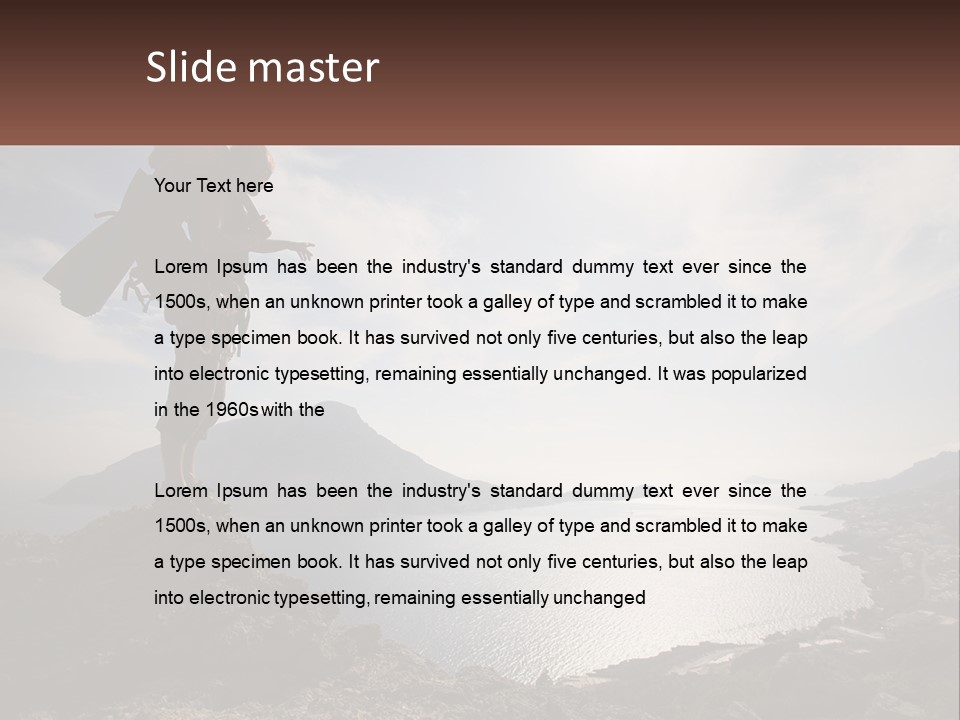 Remote Climate Industry PowerPoint Template