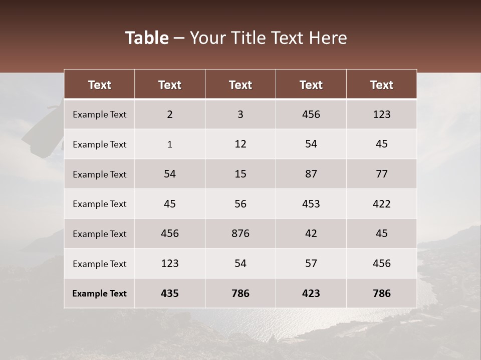 Remote Climate Industry PowerPoint Template