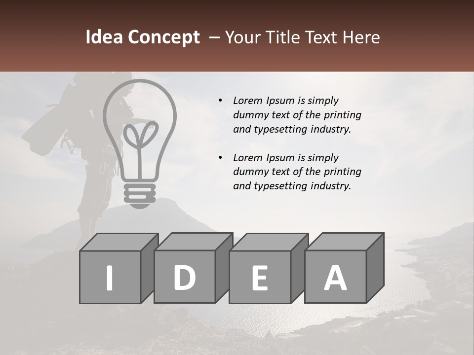 Remote Climate Industry PowerPoint Template