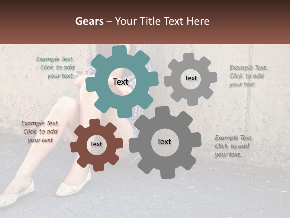 Unit House Cooling PowerPoint Template