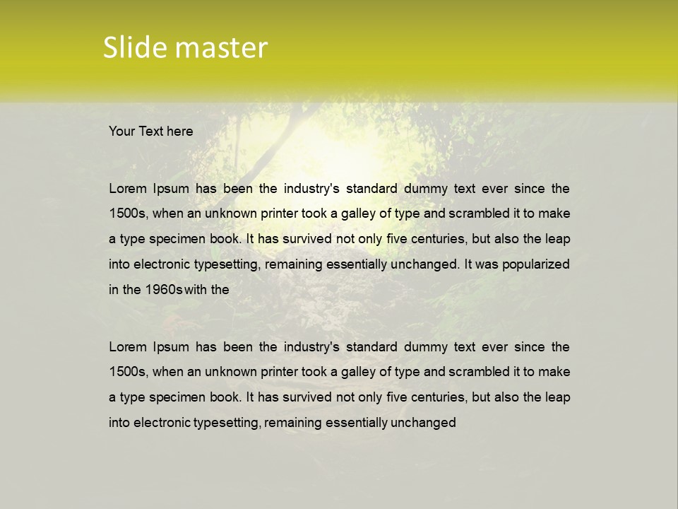 Switch Industry Ventilation PowerPoint Template