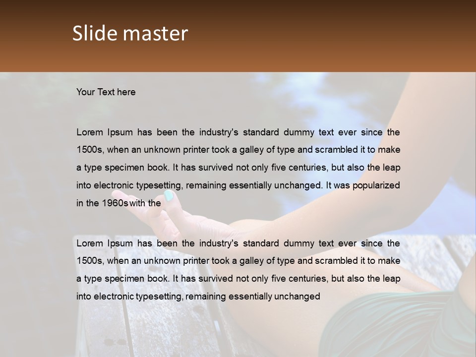 Unit Ventilation Power PowerPoint Template