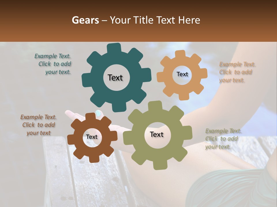 Unit Ventilation Power PowerPoint Template