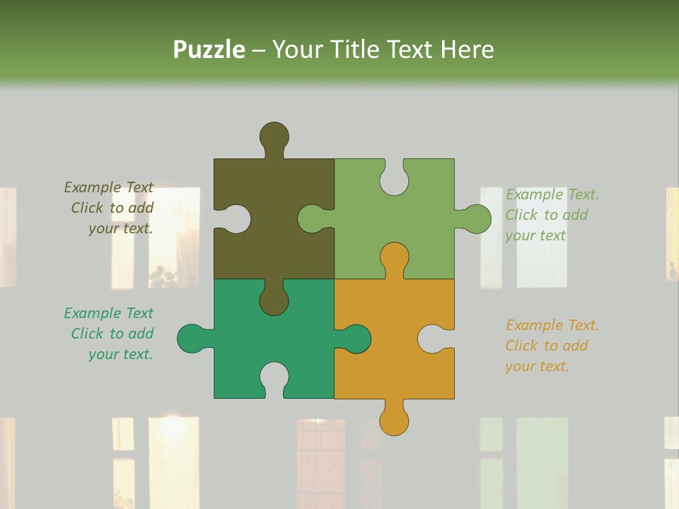 Switch Supply Home PowerPoint Template