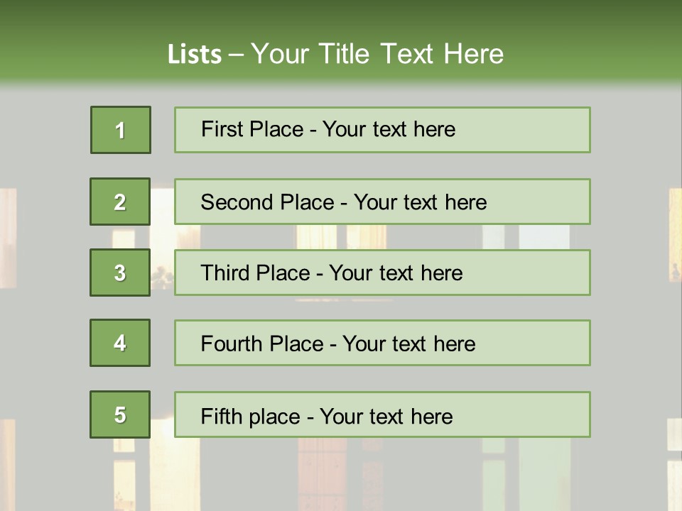 Switch Supply Home PowerPoint Template