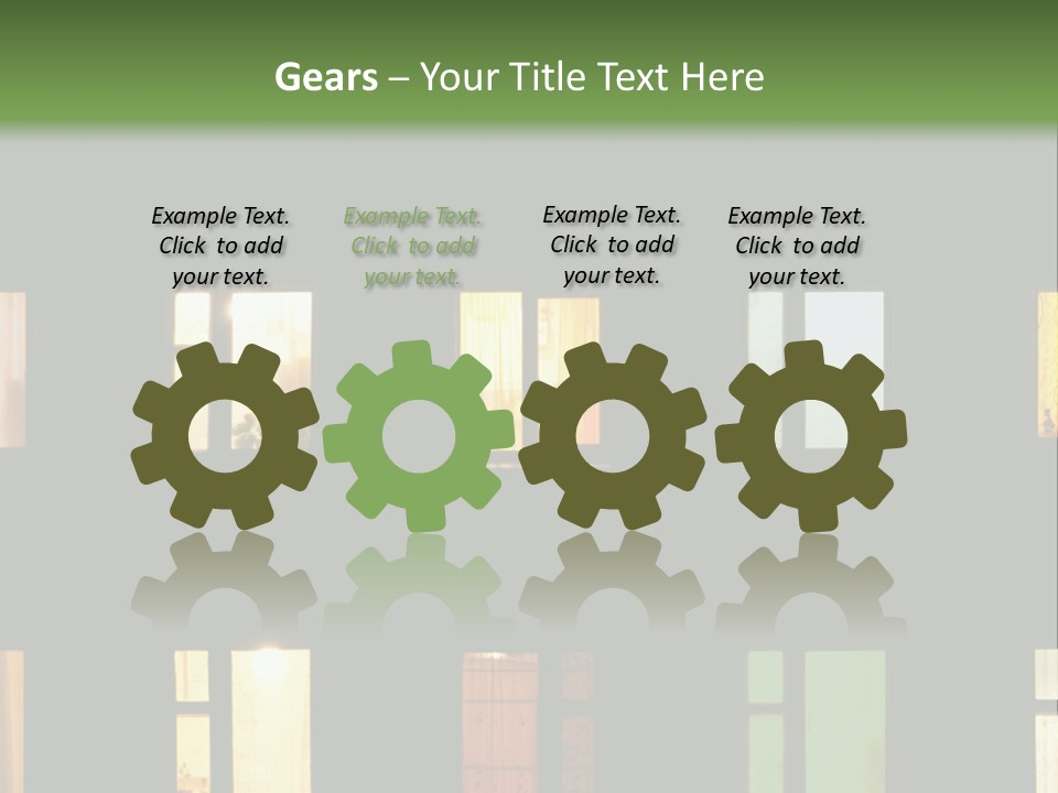 Switch Supply Home PowerPoint Template