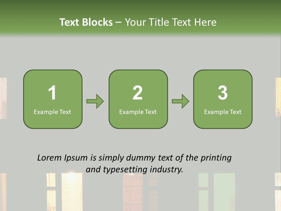 Switch Supply Home PowerPoint Template