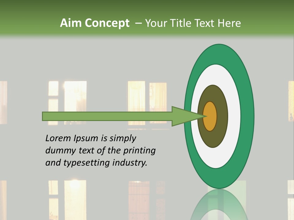 Switch Supply Home PowerPoint Template