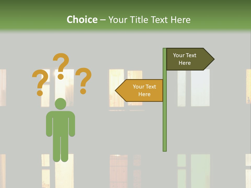 Switch Supply Home PowerPoint Template