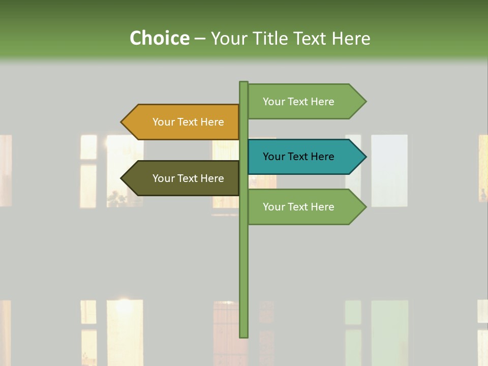 Switch Supply Home PowerPoint Template