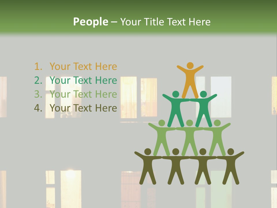 Switch Supply Home PowerPoint Template