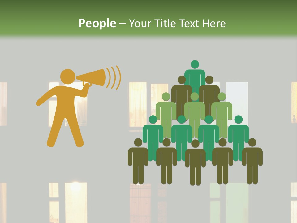 Switch Supply Home PowerPoint Template