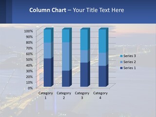 Industry Cold Cool PowerPoint Template