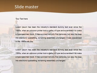 Electric House Part PowerPoint Template