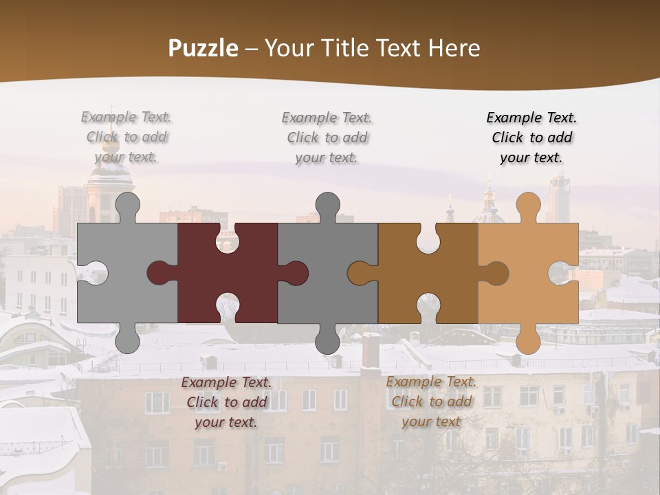 Electric House Part PowerPoint Template