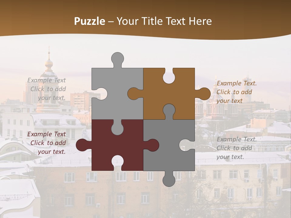 Electric House Part PowerPoint Template