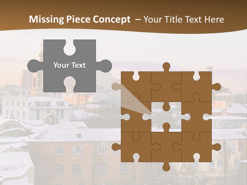 Electric House Part PowerPoint Template