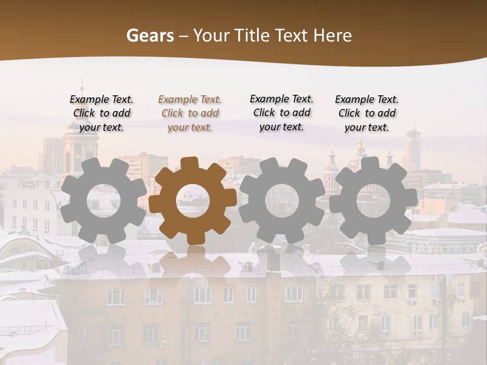 Electric House Part PowerPoint Template