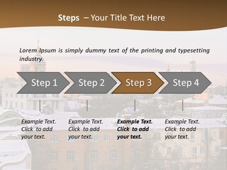 Electric House Part PowerPoint Template