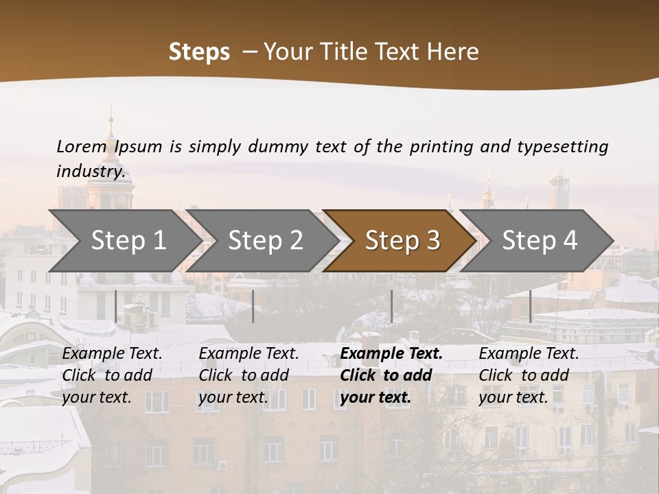 Electric House Part PowerPoint Template
