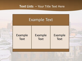 Electric House Part PowerPoint Template