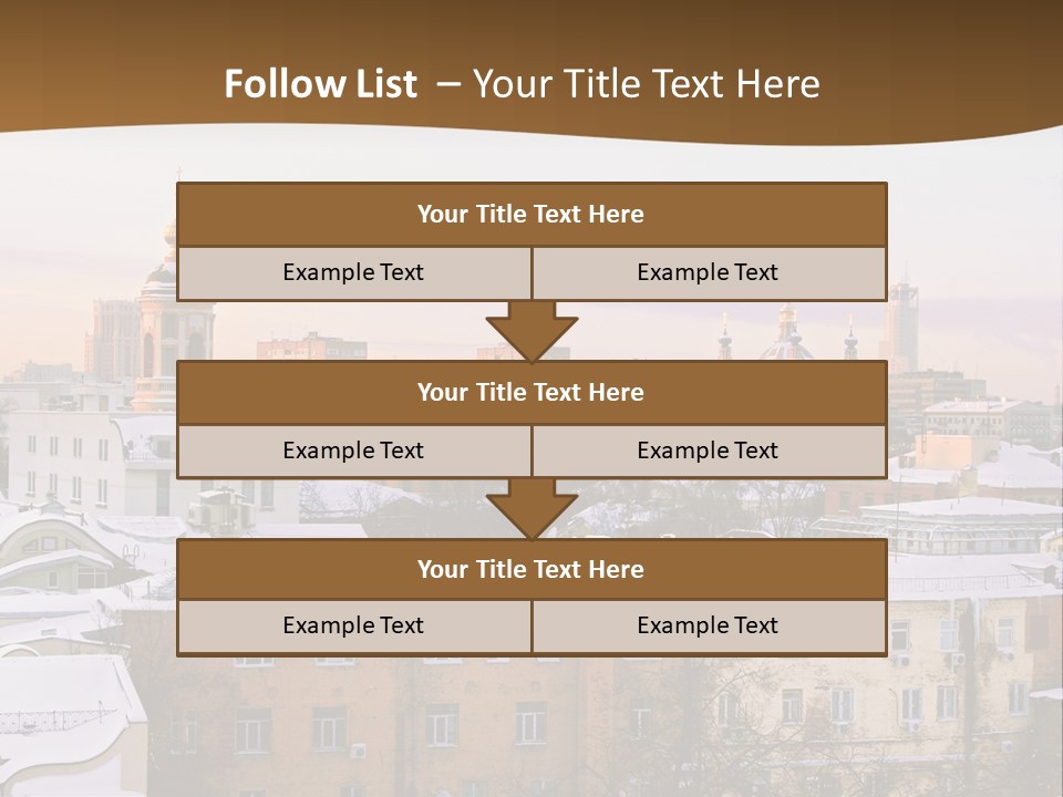 Electric House Part PowerPoint Template