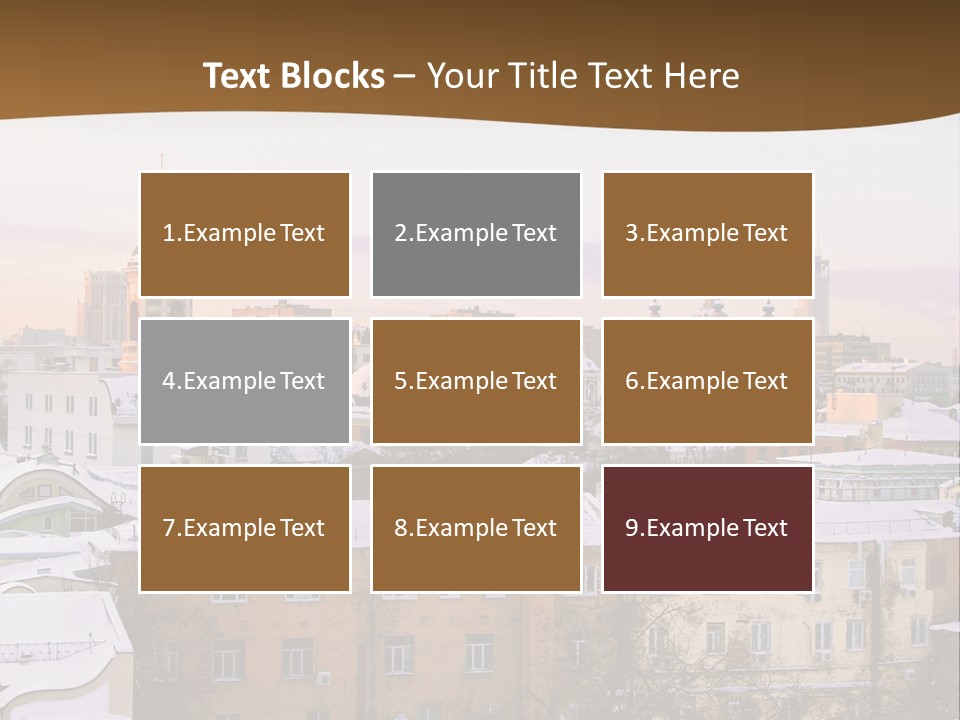 Electric House Part PowerPoint Template