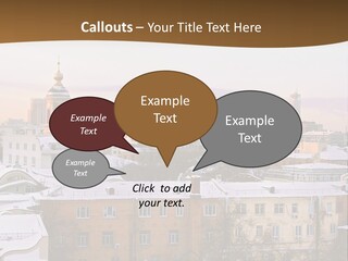 Electric House Part PowerPoint Template