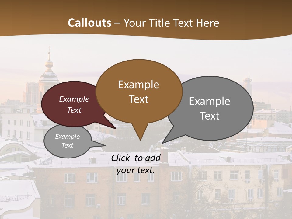 Electric House Part PowerPoint Template