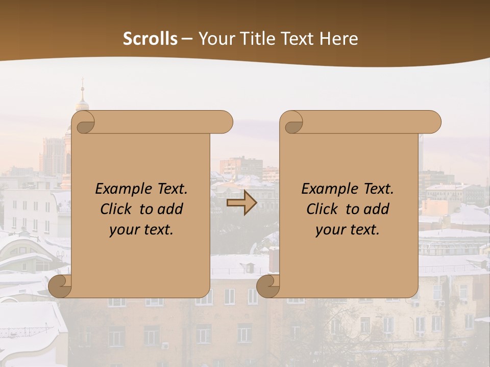 Electric House Part PowerPoint Template
