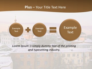 Electric House Part PowerPoint Template