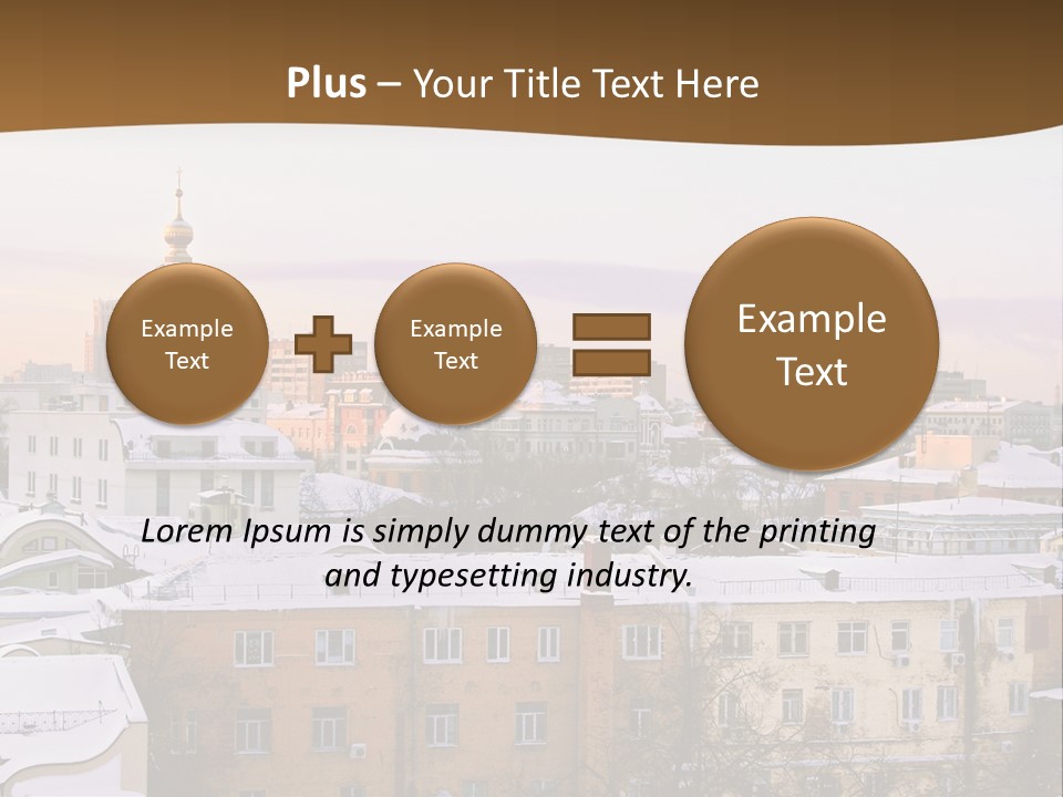 Electric House Part PowerPoint Template