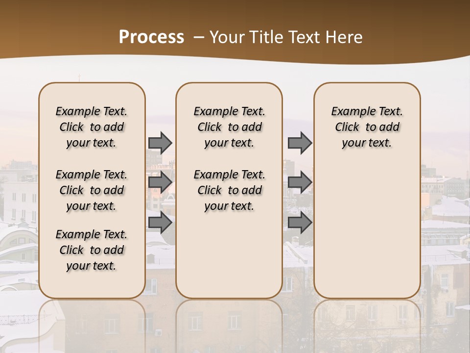 Electric House Part PowerPoint Template