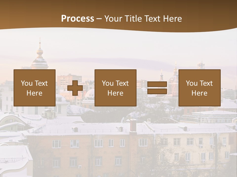 Electric House Part PowerPoint Template