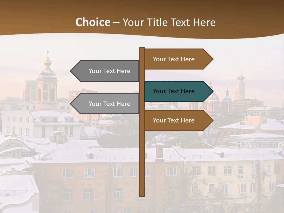 Electric House Part PowerPoint Template