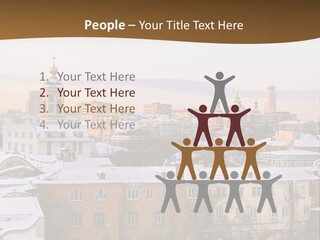 Electric House Part PowerPoint Template