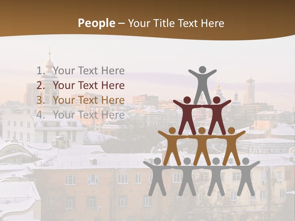 Electric House Part PowerPoint Template