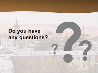 Electric House Part PowerPoint Template