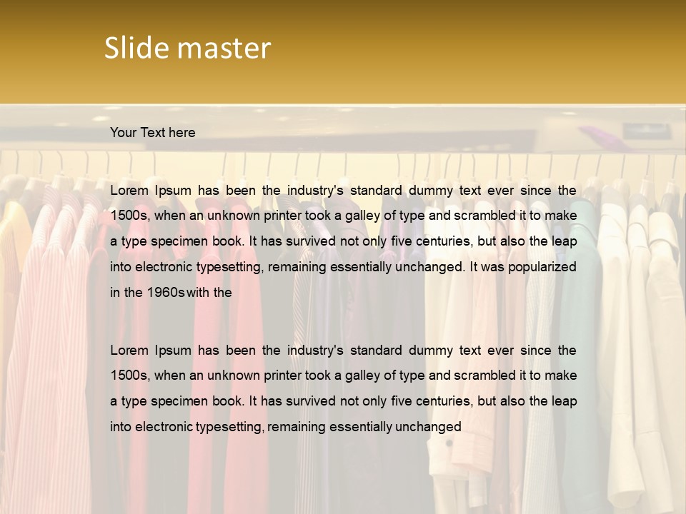 Electric Air House PowerPoint Template