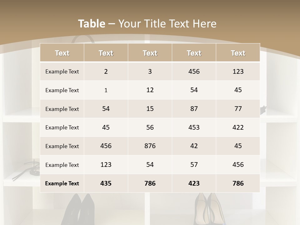 Power Equipment System PowerPoint Template