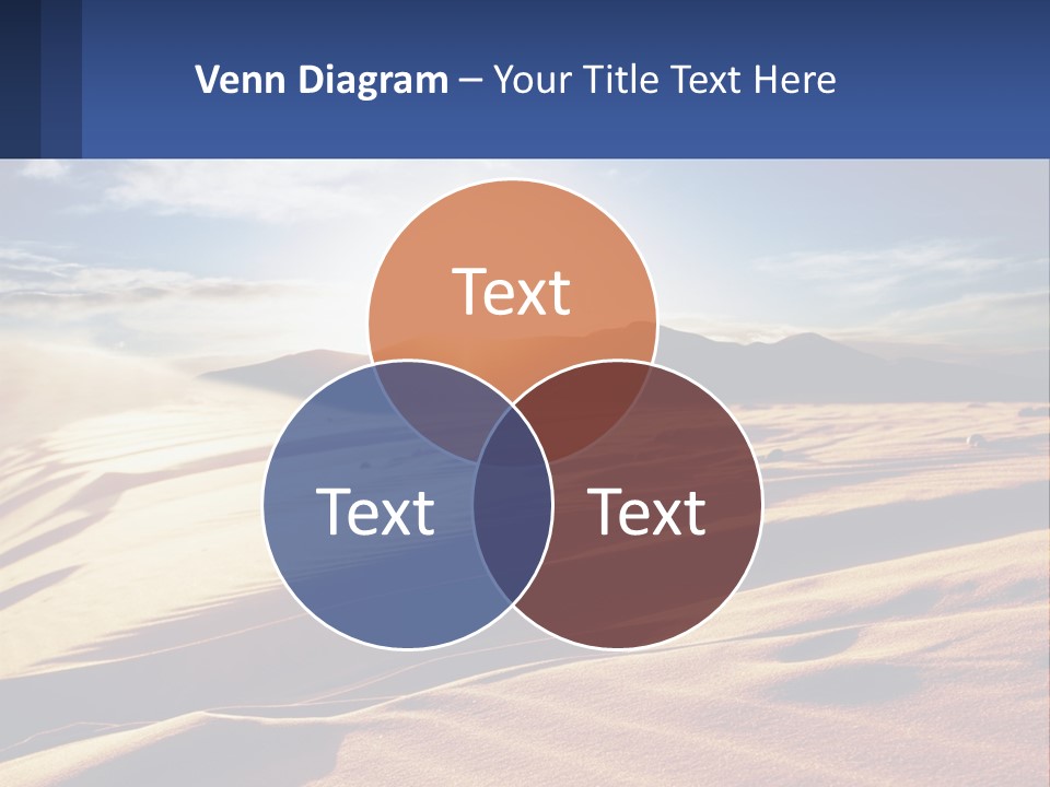 Electric White Unit PowerPoint Template